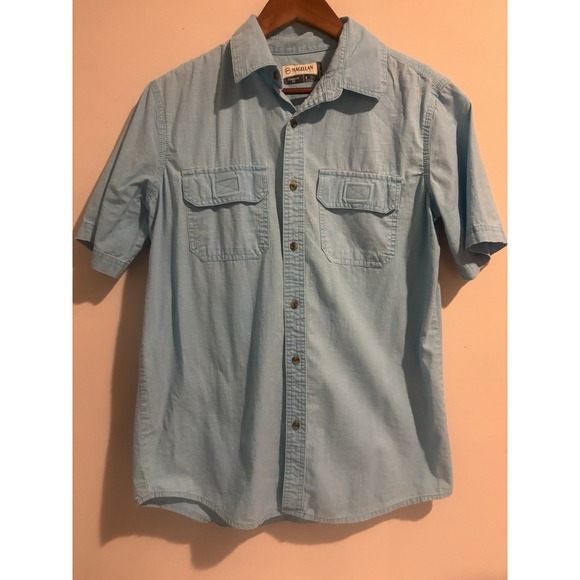 Magellan Outdoors Other - Magellan Shirt Fishing Gear Men's Short Sleeve Button Down Small
